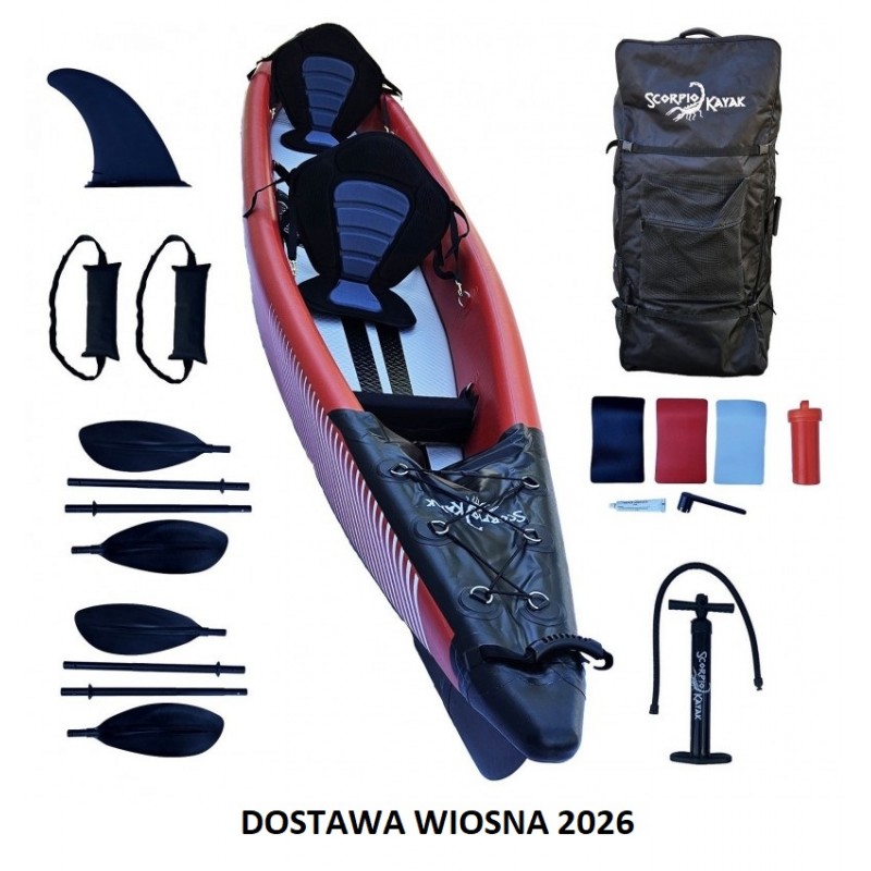 KAJAK SCORPIO DS 471 ZESTAW PROMO