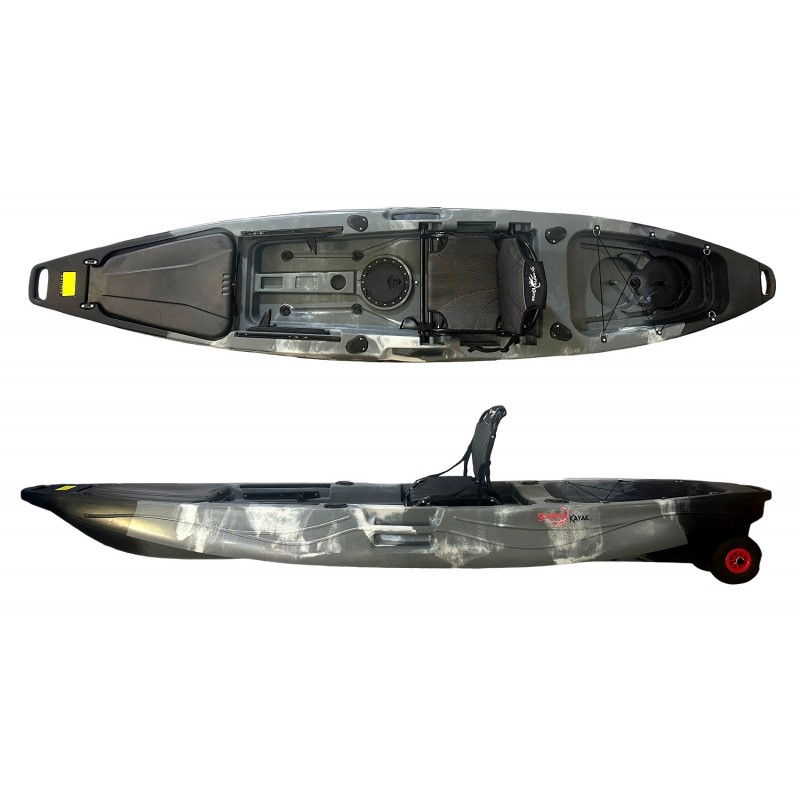 KAJAK SCORPIO MAYFLY 12 Z KOŁAMI