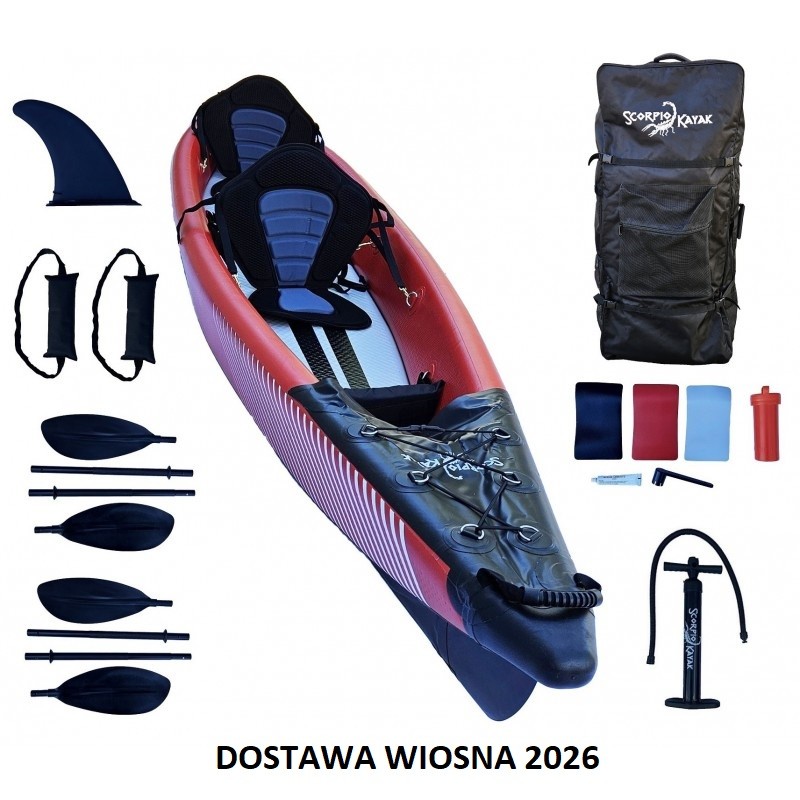 KAJAK SCORPIO DS 410 ZESTAW