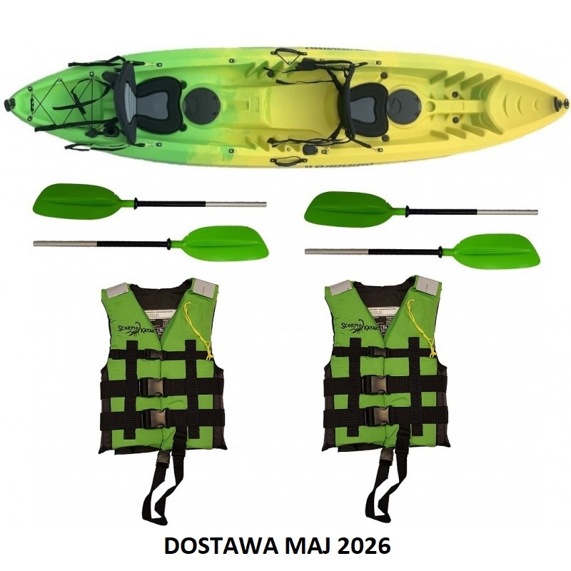 KAJAK SCORPIO ORINOKO II ZESTAW