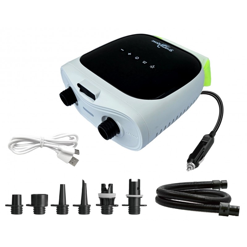 POMPKA ELEKTR.Z AKUMULATOREM HT-737 PLUS 12V 20PSI